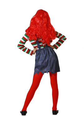 Costume de poupée diable pour fille Costume de poupée diable pour fille