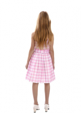 Pink Plaid Famosa Doll Costume for Girls Pink Plaid Famosa Doll Costume for Girls