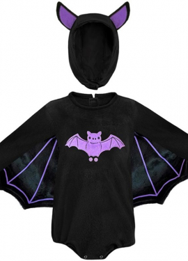Disfraz de Murciélago negro Peluche para bebé