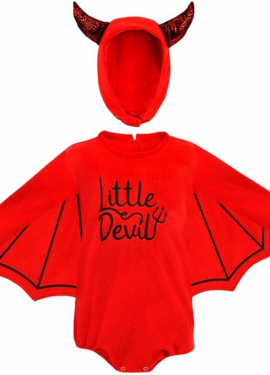 Disfraz de Murciélago rojo Peluche para bebé