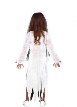 Fato de noiva fantasma para menina