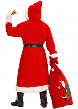 Super Deluxe Klassisches Weihnachtsmannkostüm für Herren