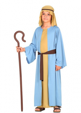 Disfraz de Pastor azul para niño