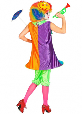 Fato de palhaço Colorines para mulher Fato de palhaço Colorines para mulher