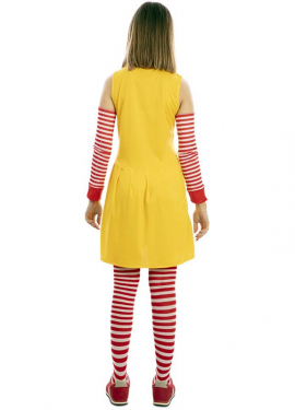 Women's Killer Burger Clown Costume Women's Killer Burger Clown Costume
