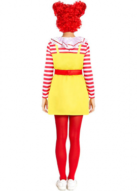Sadistic Burger Clown Costume for Women Sadistic Burger Clown Costume for Women