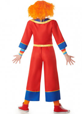 Disfraz de Payasa multicolor para mujer