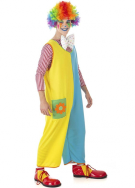 Fato de palhaço de circo para homem Fato de palhaço de circo para homem