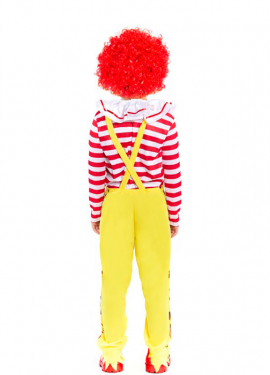 Sadistic Hamburger Clown Costume for Boys Sadistic Hamburger Clown Costume for Boys
