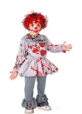 Costume de clown d'horreur vintage pour bébé