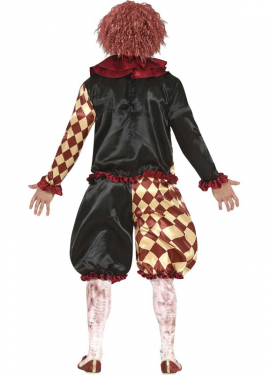 Men's Plaid Horror Clown Costume Men's Plaid Horror Clown Costume