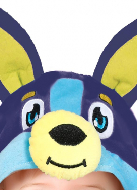 Fato de Cachorro Azul para Crianças e Bebês Fato de Cachorro Azul para Crianças e Bebês