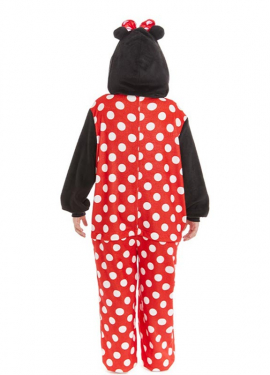 Polka Dot Mouse Pajama Costume for Girls Polka Dot Mouse Pajama Costume for Girls