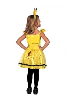 Fato de Pokémon Pikachu para menina Fato de Pokémon Pikachu para menina