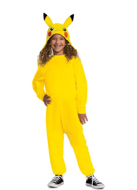 Fato de Pokémon Deluxe Pikachu para crianças Fato de Pokémon Deluxe Pikachu para crianças