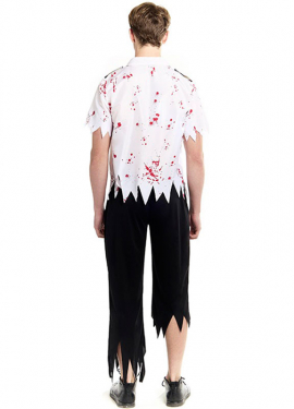 Fato de piloto de avião zumbi para homens Fato de piloto de avião zumbi para homens