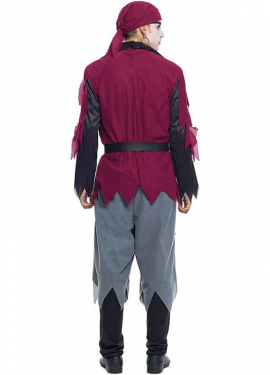 Fato de caveira pirata para homem Fato de caveira pirata para homem