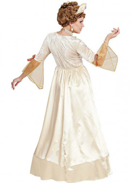 Fato feminina princesa dourada vintage Fato feminina princesa dourada vintage