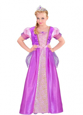 Fato de princesa lilás para meninas