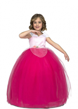 Fato de Princesa Tutu rosa para menina Fato de Princesa Tutu rosa para menina