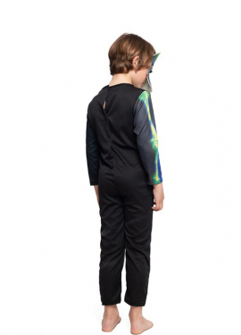 Fato de esqueleto multicolorido para menino Fato de esqueleto multicolorido para menino