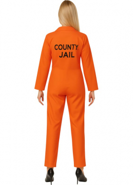 Orange Prisoner Costume for Women Orange Prisoner Costume for Women