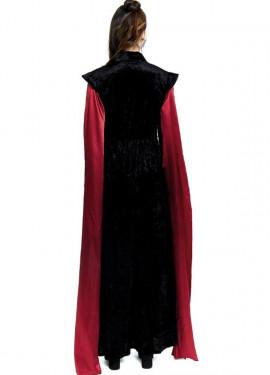 Disfraz de reina para mujer, falda tutú roja y negra, diadema brillante,  parche de fieltro y guantes negros, disfraz de reina de Halloween para mujer
