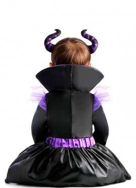 Evil Queen Costume with Horns for Babies Evil Queen Costume with Horns for Babies