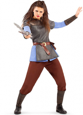 costume vichingo regina per le donne