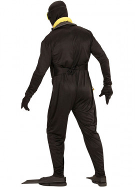 Fato de mergulhador profissional masculino