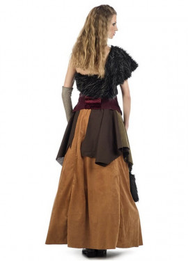 Disfraz de Tabernera Medieval Valeska para mujer
