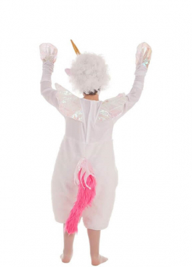 Fato de asas de unicórnio para menino