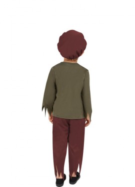 Disfraz de Vagabundo Victoriano para niño