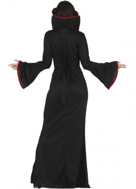 Fato de vampira com vestido comprido para mulher Fato de vampira com vestido comprido para mulher