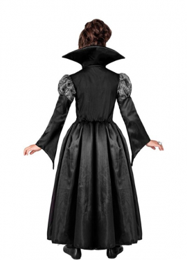 Fato de vampira gótica para meninas