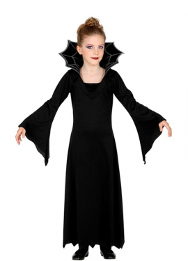 Fato de Vampira Negra para Meninas Fato de Vampira Negra para Meninas