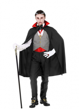 Fato clássica de vampiro para meninos Fato clássica de vampiro para meninos