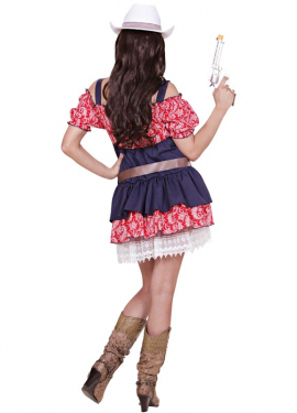 Rebel Cowgirl Costume for Women