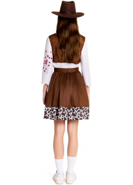 Zombie Cowgirl Costume for Women Zombie Cowgirl Costume for Women