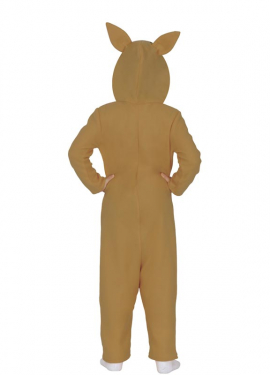 Fato de raposa marrom para crianças