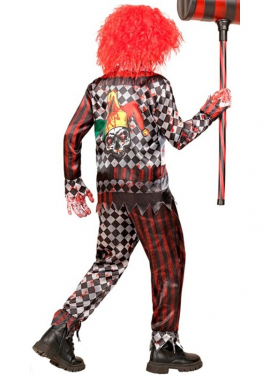 Disfraz Express de Payaso Malvado para niño