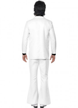 Disfraz Fiebre de los años 70 Blanco para Hombre