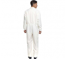 Fato ou macacão de trabalhador branco para homem Fato ou macacão de trabalhador branco para homem