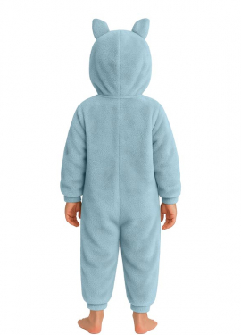 Déguisement ou pyjama Lulu Monstre Bleu pour enfants