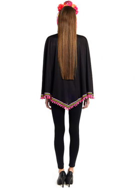 Catrina Skeleton Costume or Poncho for Women Catrina Skeleton Costume or Poncho for Women