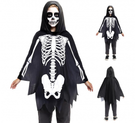 Children's Skeleton Costume or Poncho Children's Skeleton Costume or Poncho