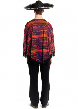 Mexican Catrina Costume or Poncho for Men Mexican Catrina Costume or Poncho for Men