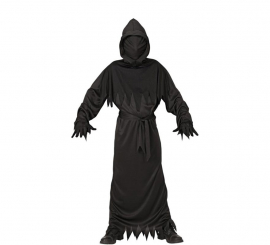 Grim Reaper Costume or Robe with Black Mask for Children Grim Reaper Costume or Robe with Black Mask for Children