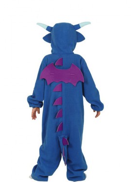 Disfraz Pijama de Dragón Azul para niños