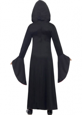 Fato de vampira com capuz Fato de vampira com capuz